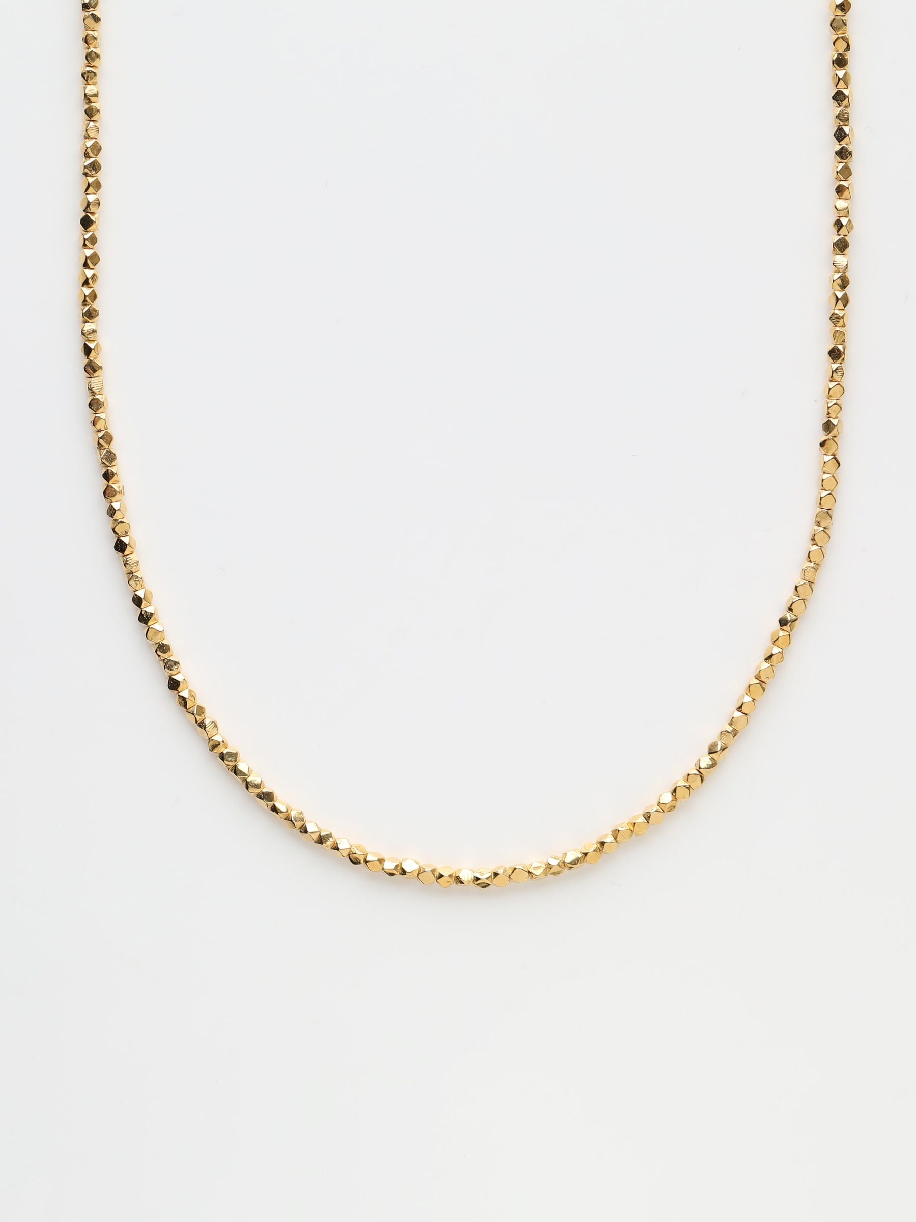 Carrie Elizabeth gold plated Soleil Chain Necklace, UK version