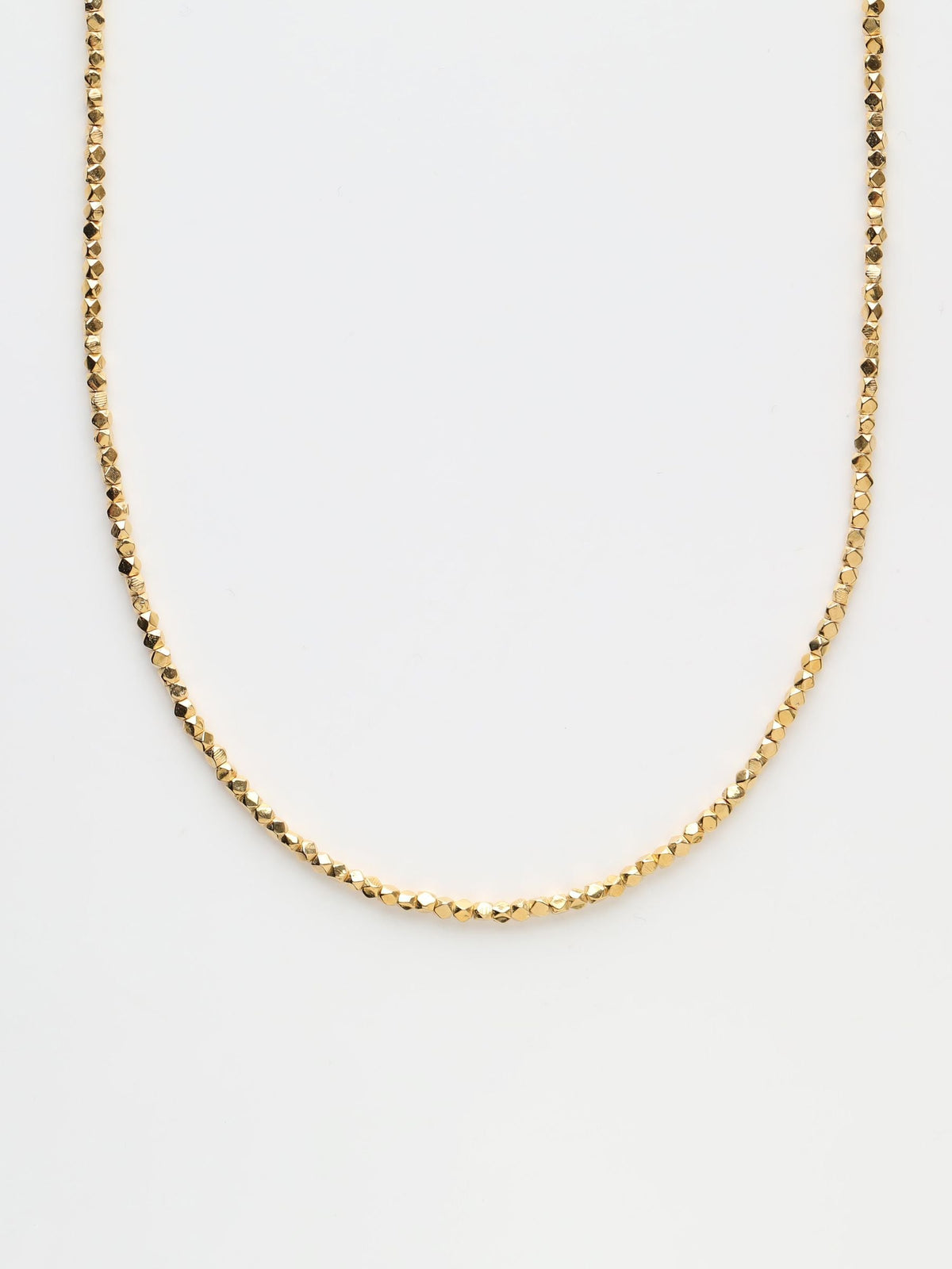 Carrie Elizabeth gold plated Soleil Chain Necklace, UK version
