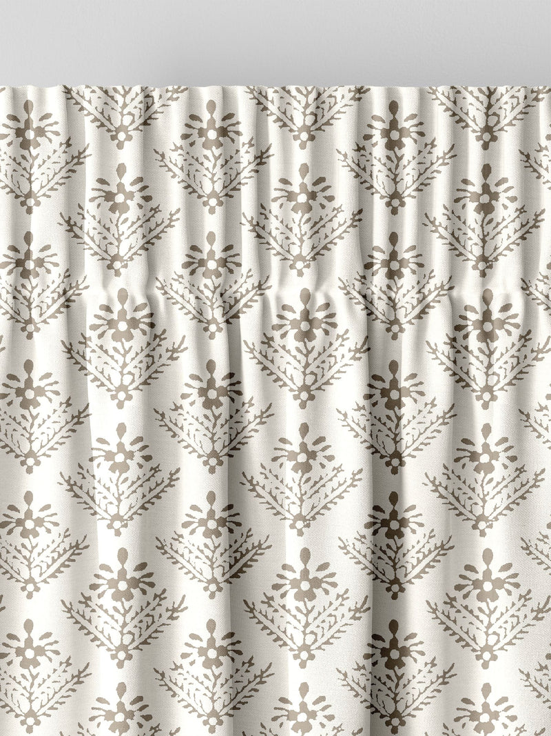 Laura Ashley Lady Fern dark dove grey curtains - British product