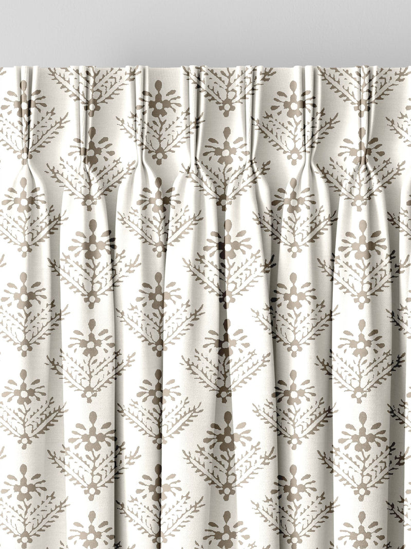 Laura Ashley Lady Fern dark dove grey curtains - British product