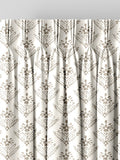 Laura Ashley Lady Fern dark dove grey curtains - British product
