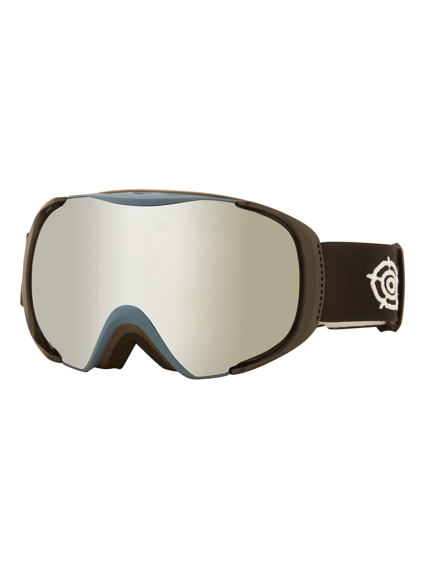 Tog 24 blue Adjust ski goggles with mirrored lens (British brand)