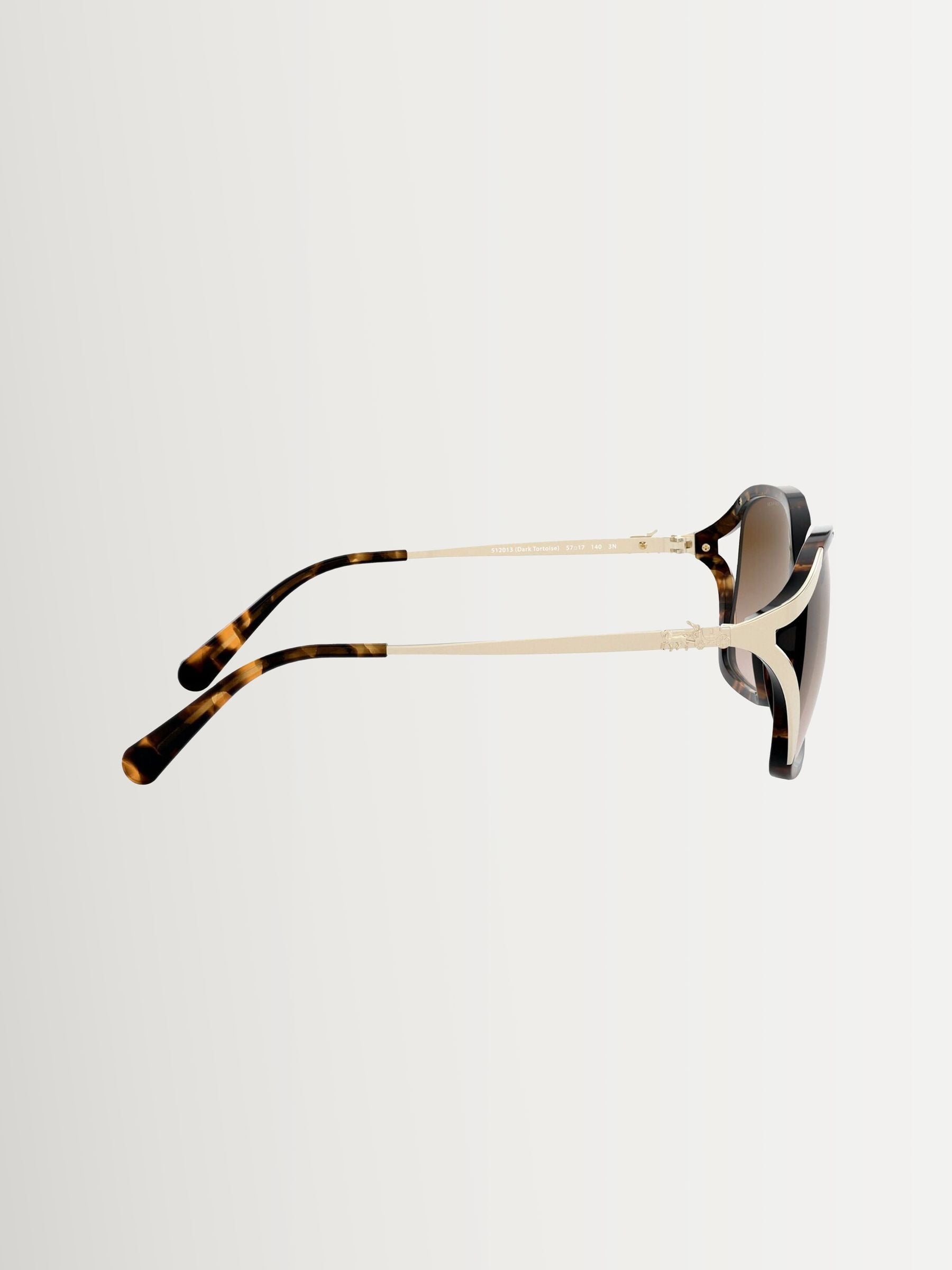 COACH sunglasses Brown L1116 round, UK version