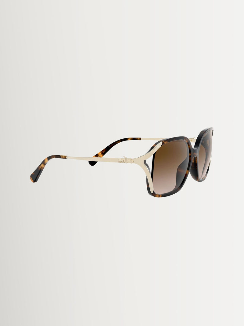 COACH sunglasses Brown L1116 round, UK version