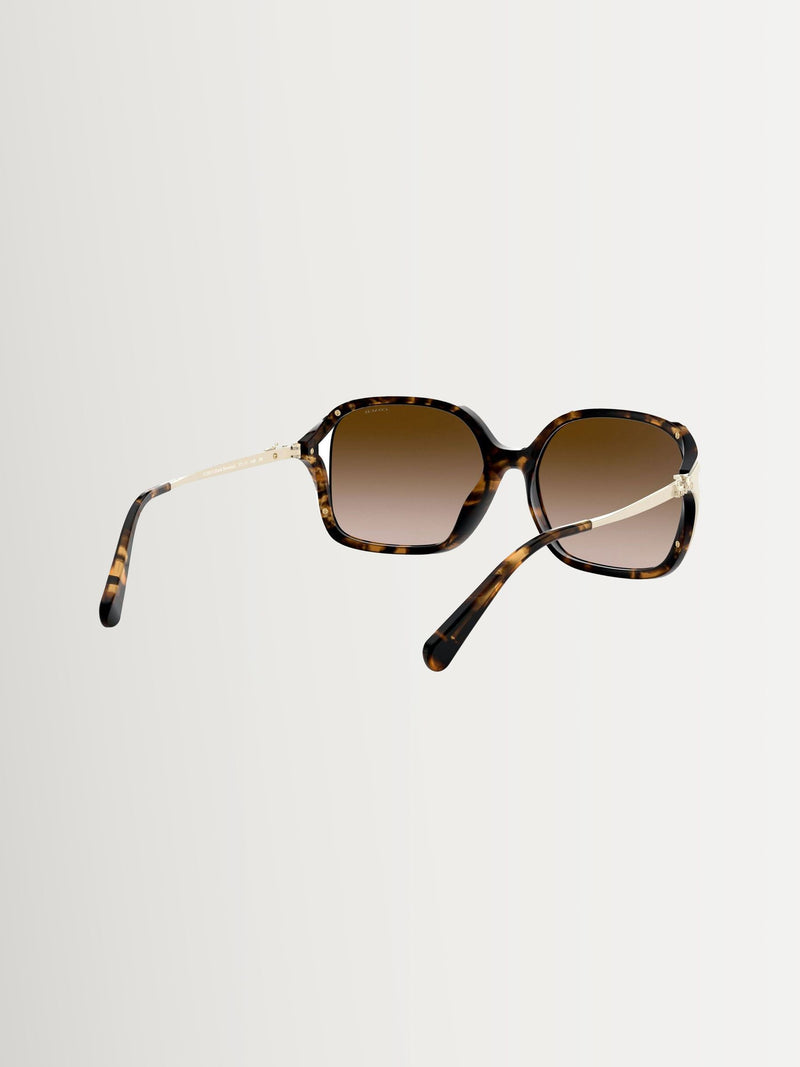 COACH sunglasses Brown L1116 round, UK version