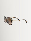 COACH sunglasses Brown L1116 round, UK version