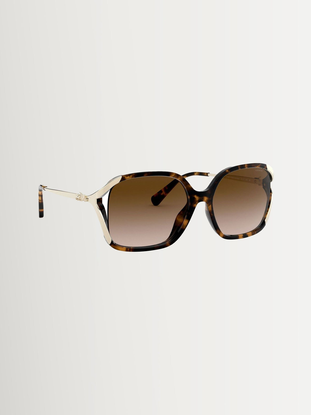 COACH sunglasses Brown L1116 round, UK version