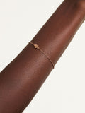 Ted Baker Rose Gold Heart Bracelet Adjustable (British brand)