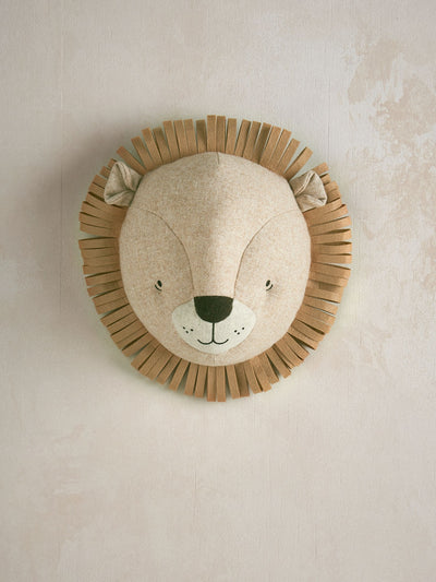 Next Mamas & Papas Brown Born To Be Wild Lion Wall Head Nursery Wall Decoration- Buy online at McGrocer