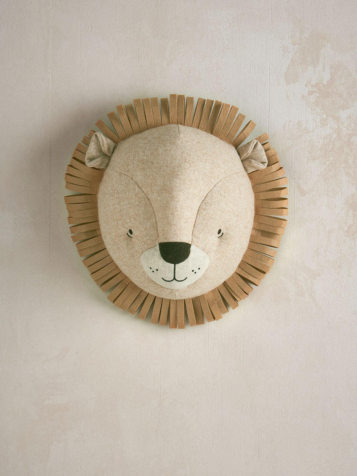Mamas & Papas Brown Born To Be Wild Lion Wall Head, imported from the UK