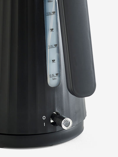 Next Black Sleek Kettle Electric Kettle 1.7 Litre- Buy online at McGrocer