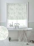 Laura Ashley Duck Egg Tuileries made-to-measure roman blind, UK version