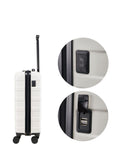 Cabin Max White Anode luggage 40L - British product