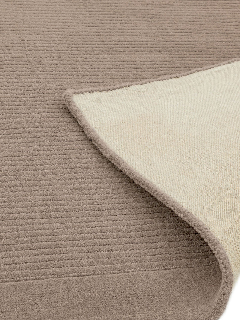 Asiatic Rugs York taupe wool rug 68x240cm, imported from the UK