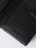 Lakeland Leather schwarze mittlere Portemonnaie, UK-Version