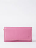 Lakeland Leather Black Large Flapover Purse