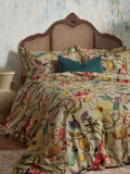 EW by Edinburgh Weavers Grey Morton Timeless Tribute Floral duvet cover and pillowcase set - British product
