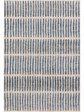 Asiatic Rugs Black Mason Grid Rug, imported from the UK