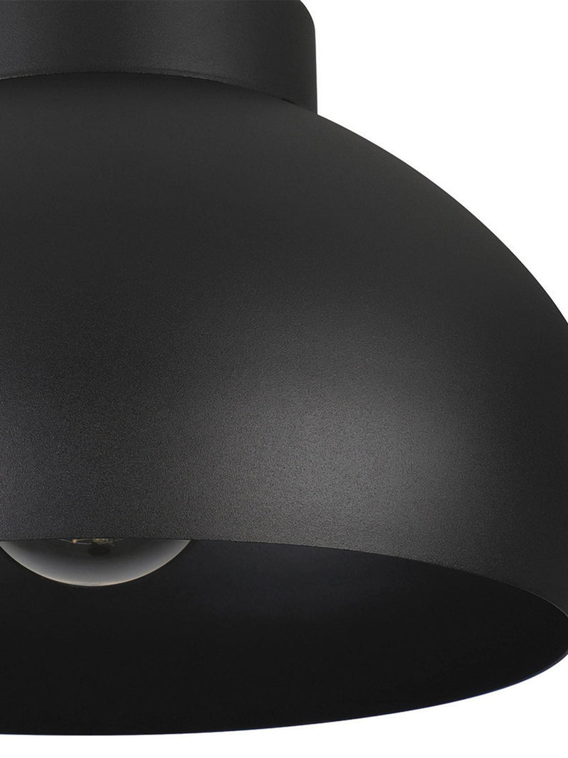 Eglo Mogano 2 ceiling light matte black 28cm (British brand)