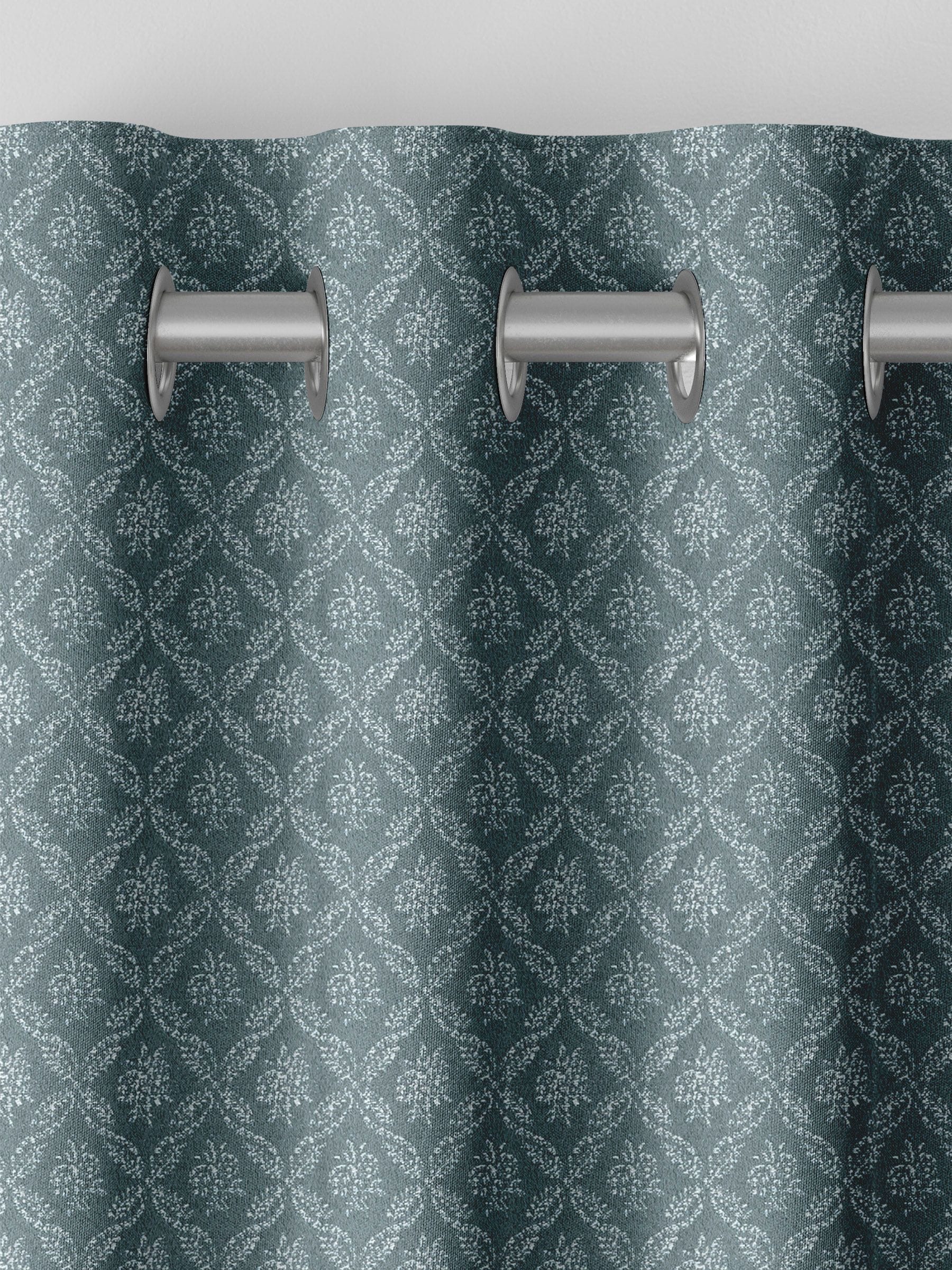 Laura Ashley Spruce Abingdon nach Maß gefertigte Gardinen, grüner Polyester (britische Marke)