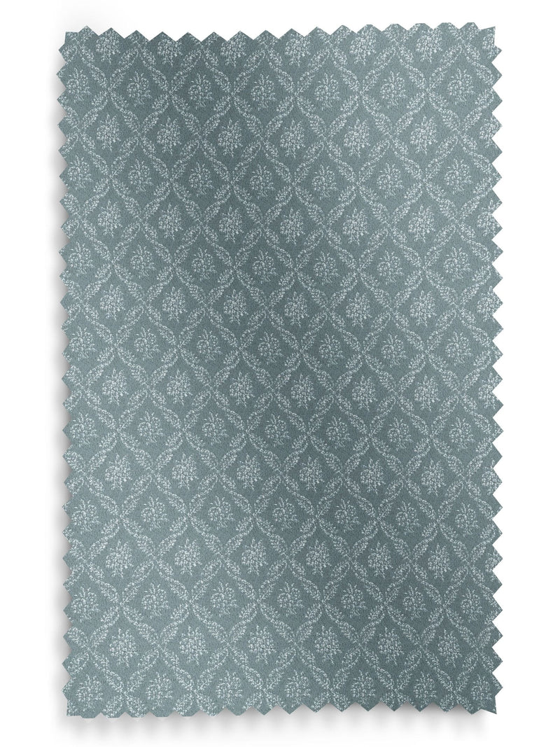 Laura Ashley Spruce Abingdon made to measure curtains, green polyester (British brand)