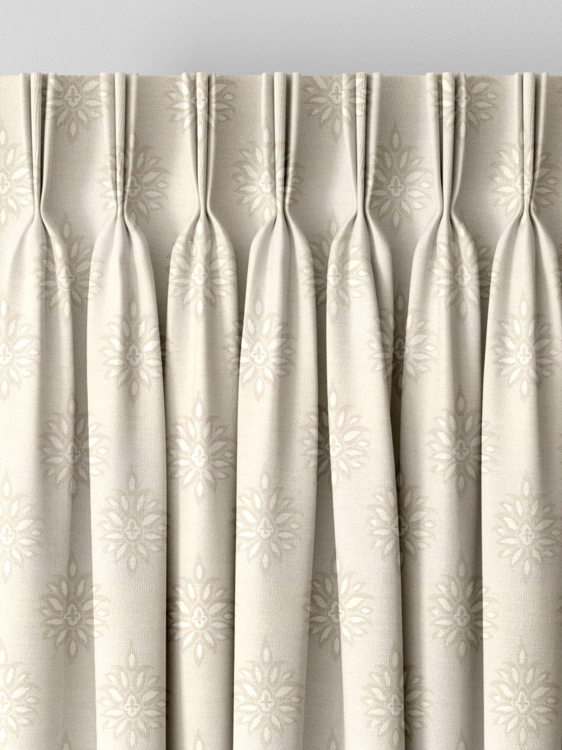 Laura Ashley Gower made to measure curtains dove grey, UK version