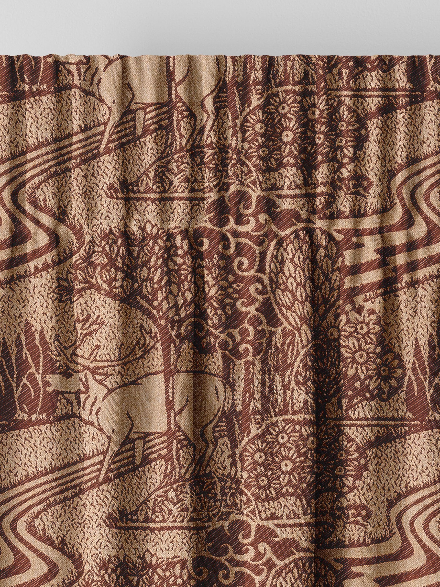 Laura Ashley Embers Trecastle made to measure curtains, imported from the UK