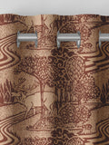 Laura Ashley Embers Trecastle made to measure curtains, imported from the UK
