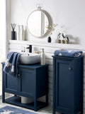 Blue Puffin 100% cotton towels blue (British brand)