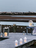 Lights4fun warm white LED festoon lights 4.75m - British product