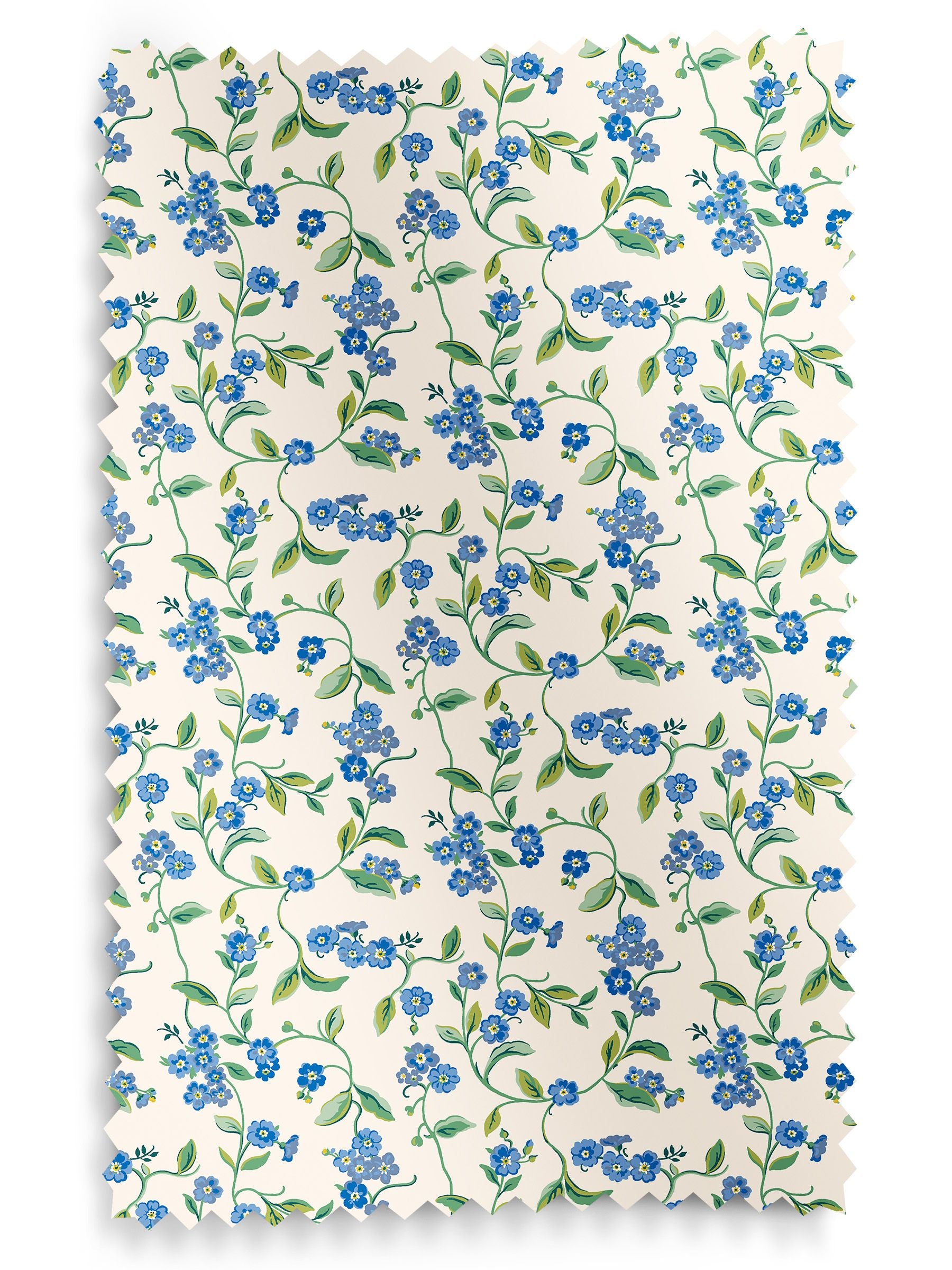 Cath Kidston blue forget me not roller blinds, imported from the UK