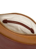Conkca London Leder Umhängetasche in Conker Brown (britische Marke)