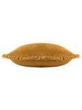 Yard Saffron Yellow Bertie Washed Cotton Velvet Cushion