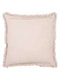 Yard Natural Beige Bertie Washed Cotton Velvet Cushion
