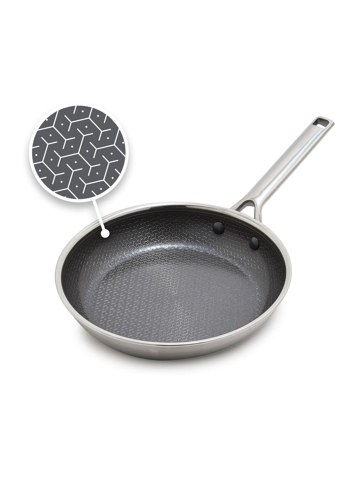 Green Pan Apex stainless steel frypan 24cm - British product