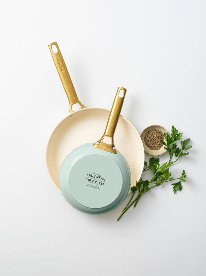Green Pan Mint Green 2 Piece Padova Reserve Frypan Set 20cm & 26cm