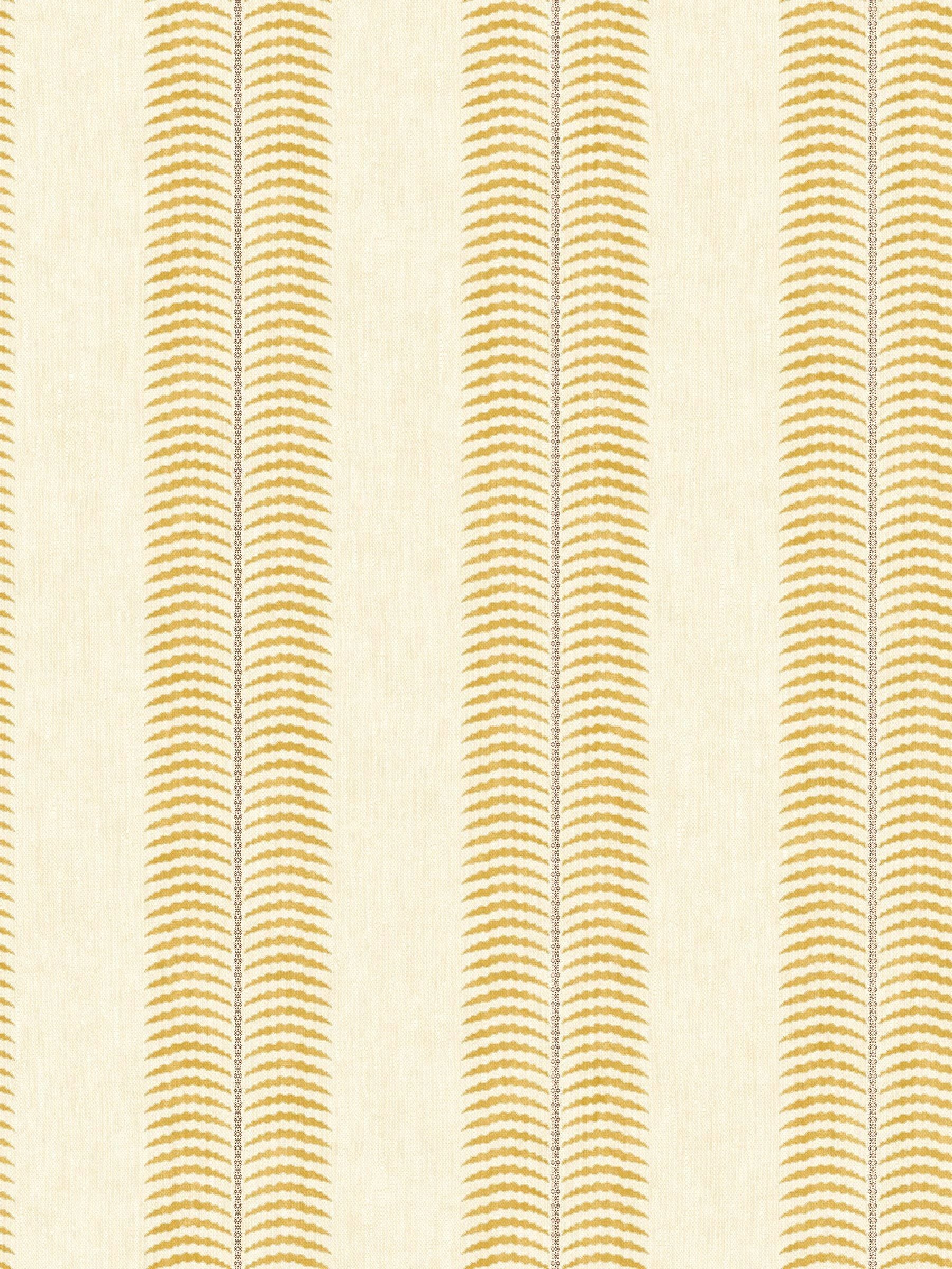 Joules wallpaper sample cream yellow palm leaf stripe A4 - British product