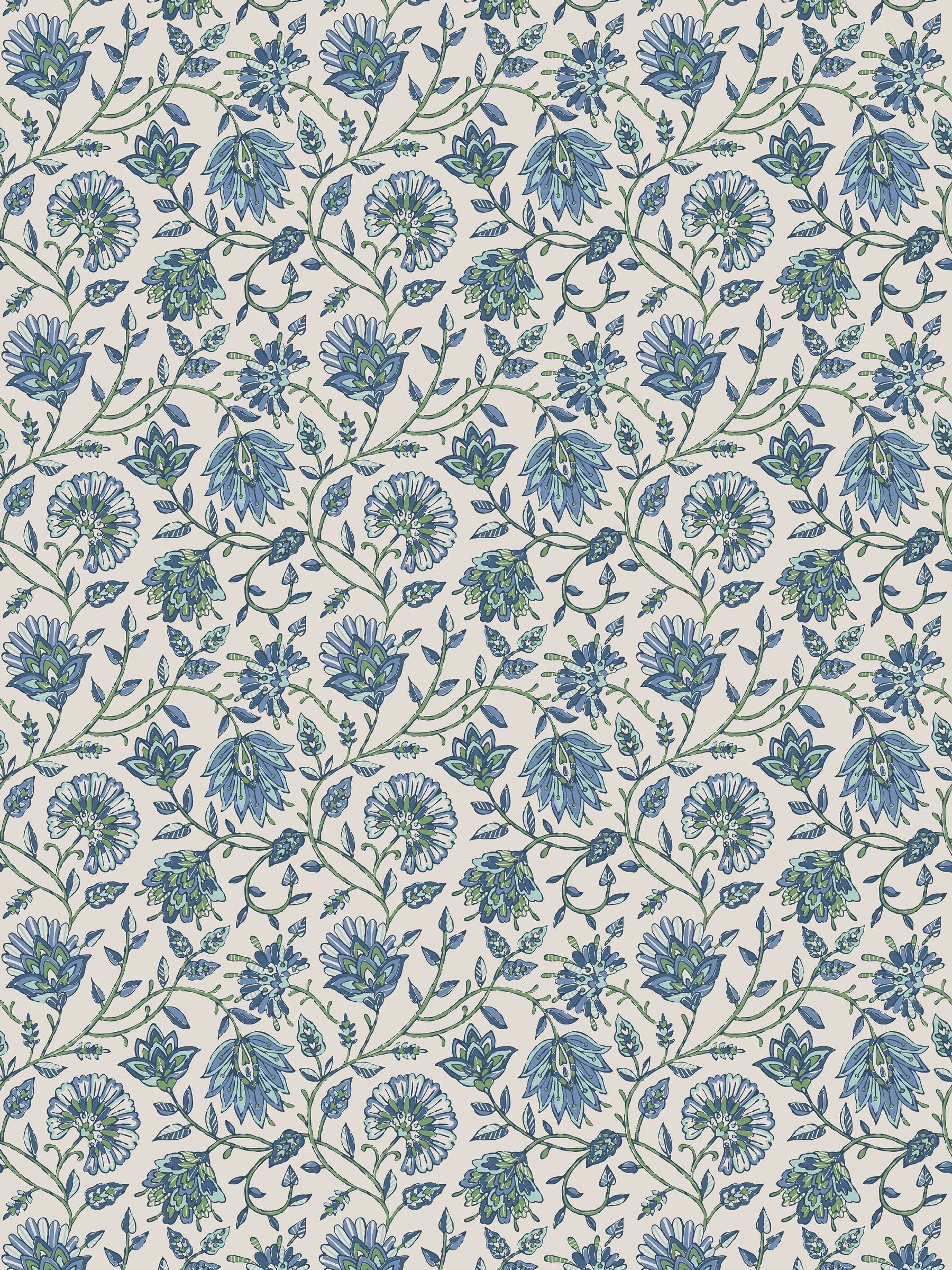 Joules Trailing Indienne floral wallpaper sample A4 - British product