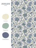 Joules Trailing Indienne floral wallpaper sample A4 - British product