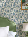 Joules Trailing Indienne floral wallpaper sample A4 - British product
