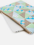 Oliver Bonas patchwork corduroy laptop case - British product