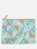 Oliver Bonas patchwork corduroy laptop case - British product