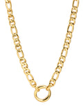 Oliver Bonas gold chunky ring necklace, imported from the UK