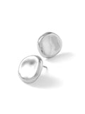 Mint Velvet silver tone stud earrings, imported from the UK