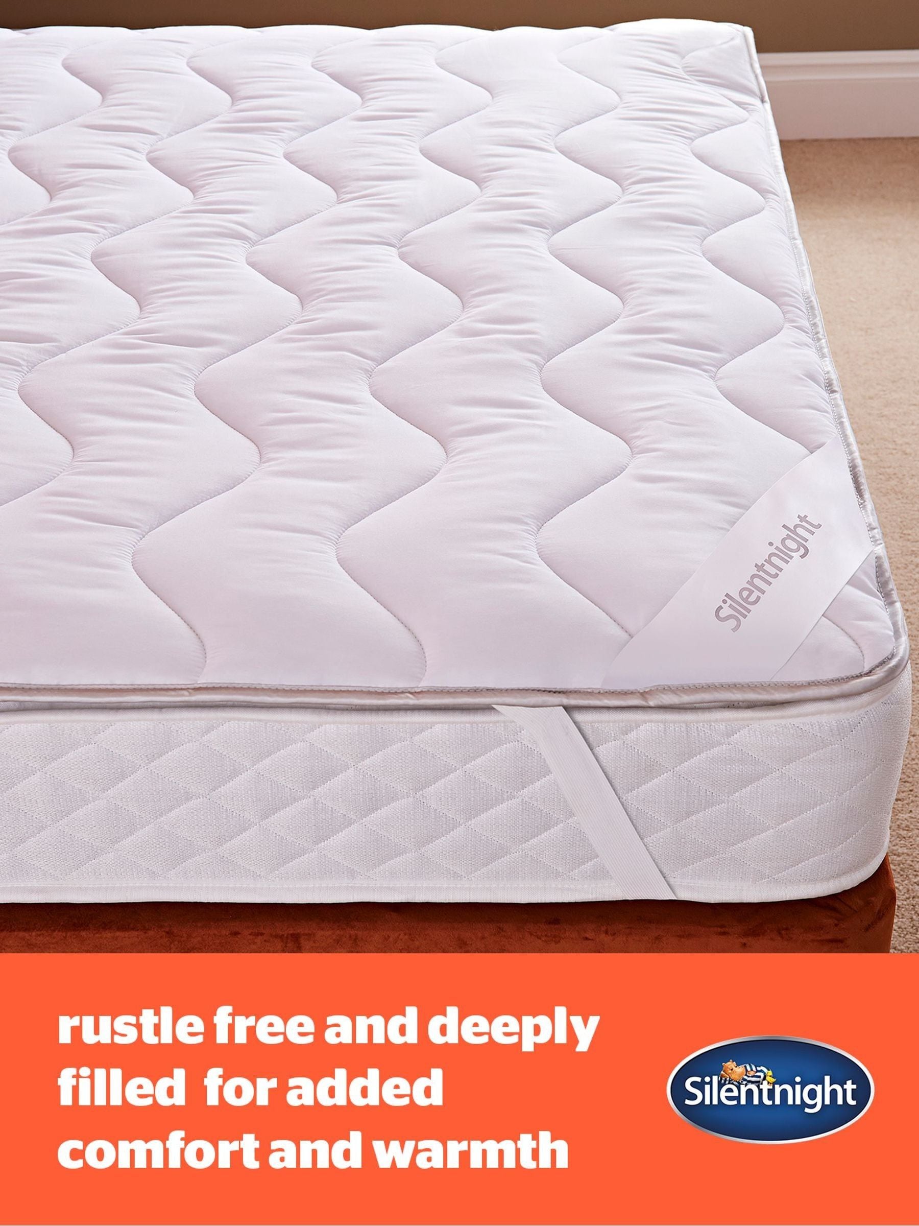 Silentnight White Self Heating Mattress Topper (British brand)