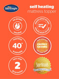 Silentnight White Self Heating Mattress Topper (British brand)