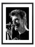 Brookpace Lascelles black David Bowie framed wall art 56x46cm - British product