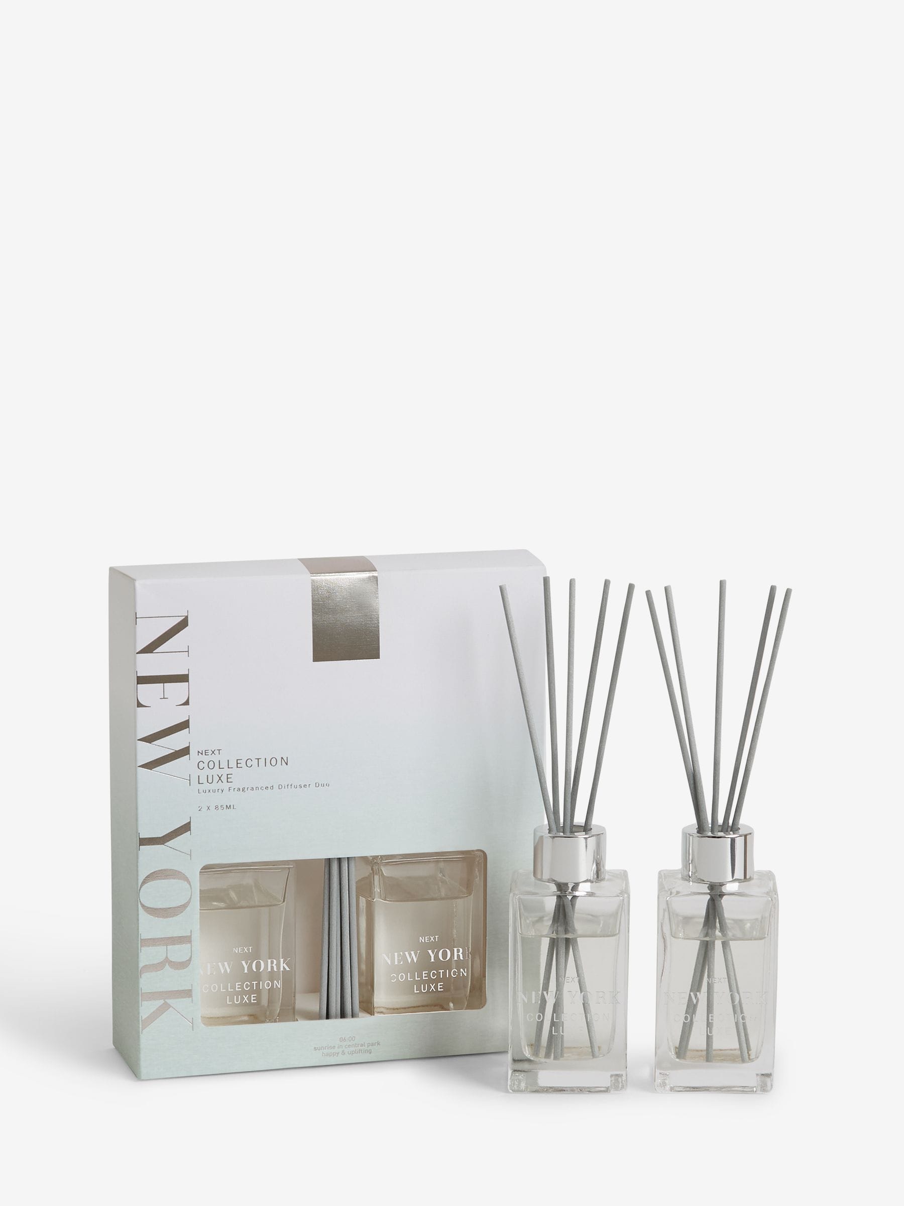Collection Luxe New York Jasmine & Orange Blossom Set of 2 Diffuser