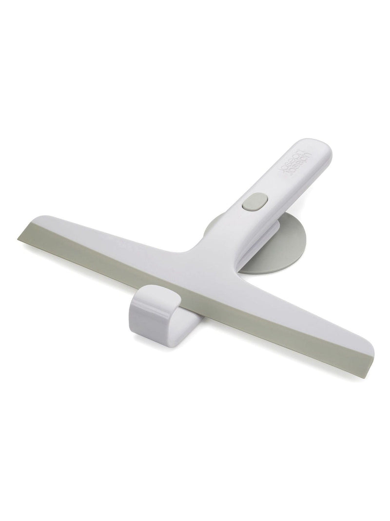 Joseph Joseph Grey shower squeegee with storage holder, UK version