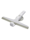 Joseph Joseph Grey shower squeegee with storage holder, UK version